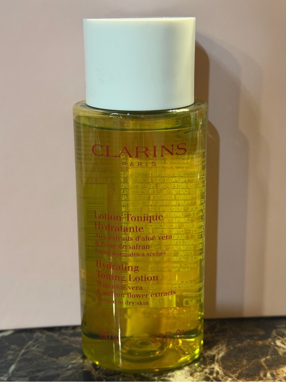 Clarins Hydrating Toning Lotion with Aloe Vera & Saffron Flower Extracts